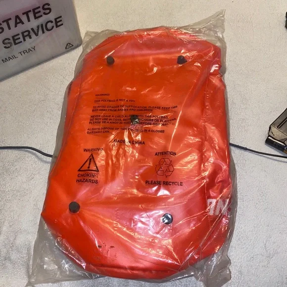 BRAND NEW IN PLASTIC, RED fullsend duffel bag. Comes with tags